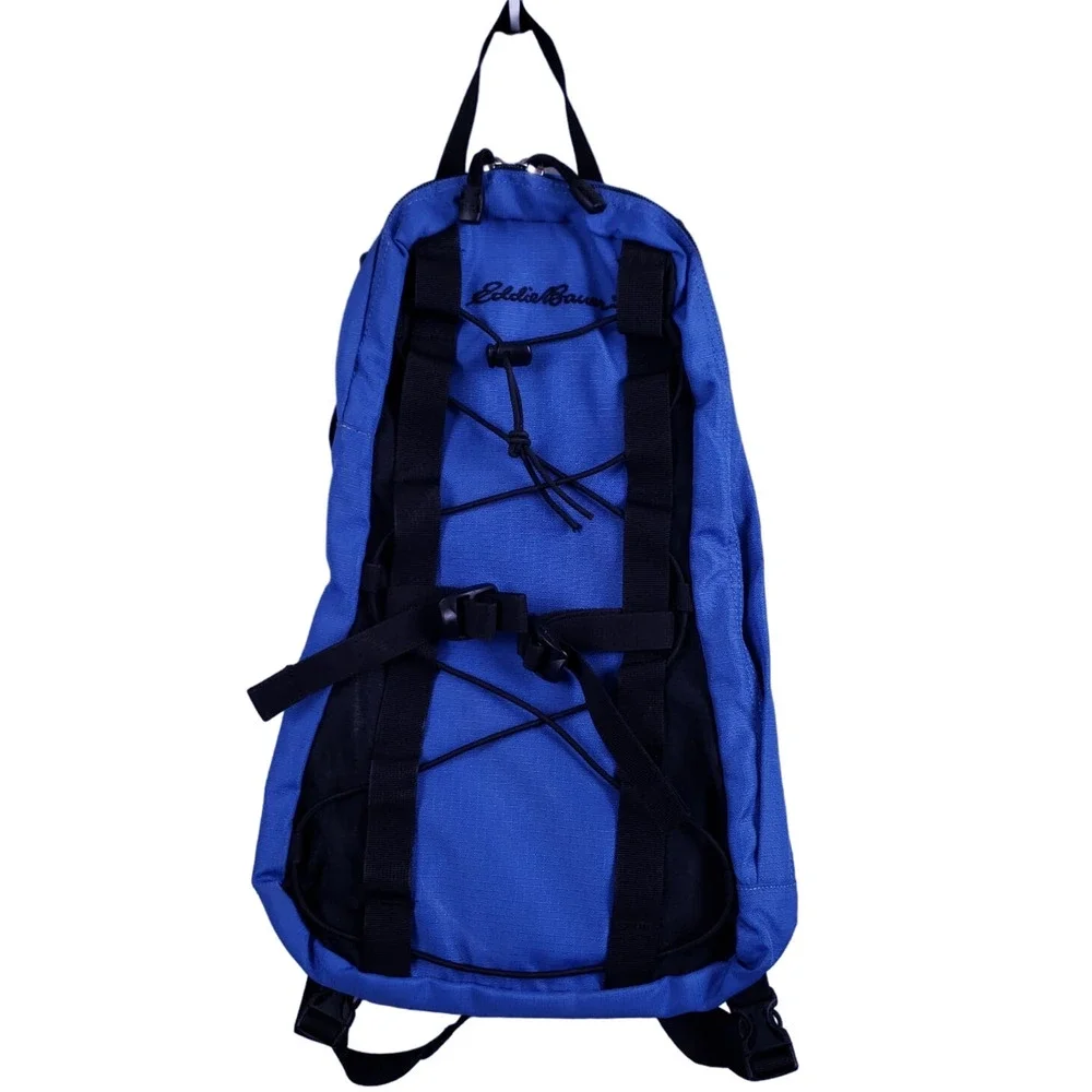 Eddie Bauer Adventurer 20L Backpack Hiking Travel Daypack Blue & Black
